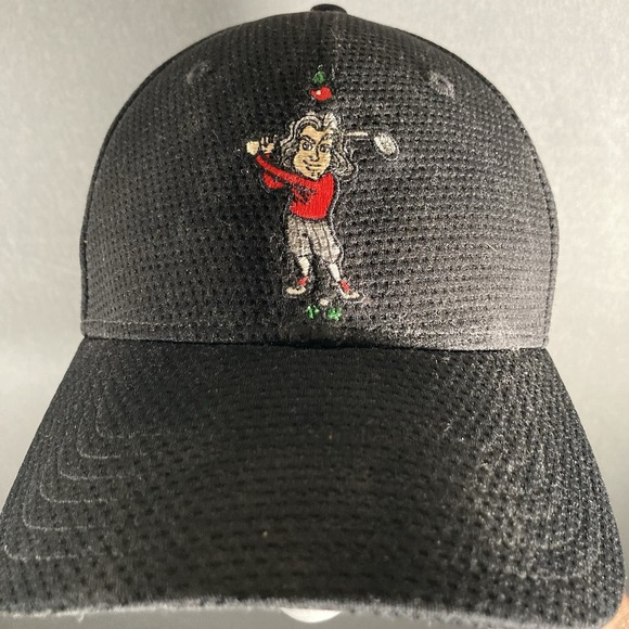 Callaway Great Big Bertha Sir Issac Black Mesh Golf Hat Cap Embroidered Adjustab - Picture 1 of 6
